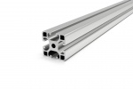 Aluminium profile 40x40 light groove 8 I-type